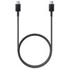 EP-DA905BBE Samsung USB-C/USB-C duomenų kabelis 3A 1m juodos spalvos (Bulk)