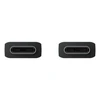 USB kabelis originalus Samsung EP-DX310JBEGEU Type-C-Type-C 1.8m pakuotėje juodas