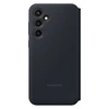 Samsung Galaxy S23 FE Smart View piniginės dėklas Juodas