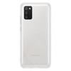Dėklas QA026TTE minkštas skaidrus dangtelis, skirtas Samsung Galaxy A02S skaidrus (skaidrus)