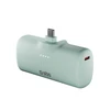 SBS EcoPower 5000 mAh 10W išorinė baterija su integruotu USB-C prievadu - Žalias