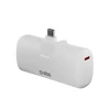 SBS EcoPower 5000 mAh 10W išorinė baterija su integruotu USB-C prievadu - Baltas