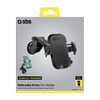 SBS Teleskopinis automobilinis laikiklis with suction cup juodos spalvos
