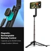 Asmenukių lazda Spigen S571W MagSafe Bluetooth with tripod – juodos spalvos