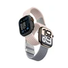 Set of 2 AmazingThing Blend Band for Apple Watch 45/46/49mm – Rožinė-Gray/Rožinė