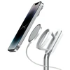 SODI stovas telefonui SIM-300 sidabro spalvos MagSafe