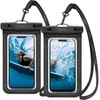 Spigen Aqua Shield A601 vandeniui atsparus dėklas IPX8 – juodas 2 vnt.