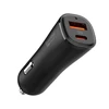 Spigen ArcStation Essential EV482 48W automobilinis įkroviklis – juodos spalvos