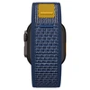 Mėlyna apyrankė Apple Watch 6 / 7 / 8 / 9 / 10 / SE / Ultra 1 / 2 ( 44 / 45 / 46 / 49 mm) laikrodžiui „Spigen Athlex Air”