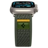 Žalia apyrankė Apple Watch 6 / 7 / 8 / 9 / 10 / SE / Ultra 1 / 2 ( 44 / 45 / 46 / 49 mm) laikrodžiui „Spigen Athlex Air”
