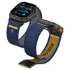 Mėlyna apyrankė Apple Watch 6 / 7 / 8 / 9 / 10 / SE / Ultra 1 / 2 ( 44 / 45 / 46 / 49 mm) laikrodžiui „Spigen Athlex Air”