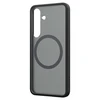 Spigen Capella GP-FPS931PGBJW silikoninis dėklas su MagFit Magnetic Ring skirtas Samsung Galaxy S25 – juodos spalvos