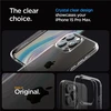 Spigen Crystal Hybrid, crystal dėklas telefonui skaidrus – Apple iPhone 15 Pro Max
