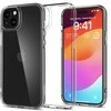 Spigen Crystal Hybrid, crystal dėklas telefonui skaidrus – Apple iPhone 15 Plus