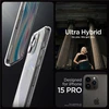 Spigen CRYSTAL Hybrid Apple iPhone 15 Pro – dėklas telefonui skaidrus