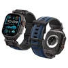 „Spigen DuraPro Armor“ dirželis, skirtas „Apple Watch 44 / 45 / 46 / 49 mm“ – tamsiai mėlynas Mėlyna
