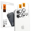 Spigen Glas.tR EZ Fit Optik Pro apsauginis stiklas skirtas Apple iPhone 16 / 16 Plus / 17 camera (2 vnt.)