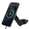 Spigen ITS12W Onetap Magnetic Magsafe Vent automobilinis įkroviklis juoda