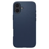 Dėklas Spigen Liquid Air, navy mėlynas - iPhone 16 Plus