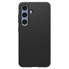 Spigen dėklas LIQUID AIR skirtas Samsung Galaxy S25 matte juodos spalvos