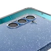 Dėklas Spigen skystųjų kristalų „Samsung Galaxy S25“ – blizgučiai skaidrūs