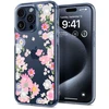 Dėklas Apple iPhone 15 Pro Spigen Liquid Crystal Blossom raštas