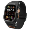 Apple Watch Ultra (49mm) Spigen Lite Fit ”Pro” dėklas laikrodžiui matinės juodos spalvos