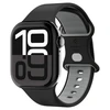 Juoda apyrankė Apple Watch 6 / 7 / 8 / 9 / 10 / SE ( 40/ 41/ 42 mm) laikrodžiui „Spigen Nano Pop”