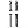 Juoda apyrankė Apple Watch 6 / 7 / 8 / 9 / 10 / SE / Ultra 1 / 2 (44 / 45 / 46 / 49 mm) laikrodžiui „Spigen Nano Pop”