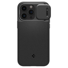 Apple iPhone 15 Pro Spigen Optik Armor MagSafe dėklas telefonui juodos spalvos