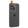 Apsauginis stiklas kamerai Apple iPhone 14 Pro / 14 Pro Max / 15 Pro / 15 Pro Max / 16 Pro / 16 Pro Max / 17 Pro / 17 Pro Max Spigen Optik Pro L-Series Glas.tr „EZ FIT” kameros apsauga 2 vnt. juodas