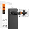 CAMERA COVER Spigen OPTIK.TR ”EZ FIT” CAMERA PROTECTOR 2-PACK GOOGLE PIXEL 7A Juodas