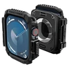 Dėklas Apple Watch 10 (46mm) Spigen Rugged Armor Matte juodas