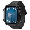 Dėklas Apple Watch 10 (42mm) Spigen Rugged Armor Matte juodas