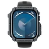 Dėklas Apple Watch 10 (46mm) Spigen Rugged Armor Dark pilka