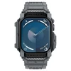 Apyrankė Apple Watch 10 (46mm) Spigen Rugged Armor „Pro” dark pilka