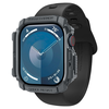 Dėklas Apple Watch 10 (46mm) Spigen Rugged Armor Dark pilka