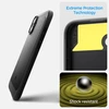 Spigen dėklas RUGGED ARMOR MAG compatible su MagSafe skirtas Apple iPhone 16 matte juodos spalvos