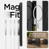 Spigen dėklas RUGGED ARMOR MAG compatible su MagSafe skirtas Apple iPhone 16 matte juodos spalvos