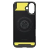 Spigen dėklas RUGGED ARMOR MAG compatible su MagSafe skirtas Apple iPhone 16 matte juodos spalvos