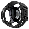 Spigen Rugged Armor Pro – Strap + case for Samsung Galaxy Watch 7 44 mm (Matte Juodas)