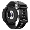 „Spigen Rugged Armor Pro“, matinis juodas - „Galaxy Watch 8“ (44 mm)