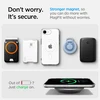 „Spigen Liquid Crystal MagSafe“ dėklas, skirtas „iPhone 16e / 17e“ – skaidrus