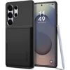 Spigen Slim Armor CS – dėklas skirtas Samsung Galaxy S25 Ultra juodos spalvos