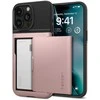 Dėklas Spigen Slim Armor CS, rose auksinis – Apple iPhone 15 Pro Max