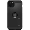 Apple iPhone 15 Spigen Tough Armor Mag MagSafe telefono dėklas juodos spalvos