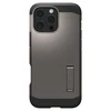 Spigen Tough Armor MagSafe su stoveliu Apple iPhone 16 Pro Max – dėklas telefonui juodos spalvos