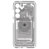 Samsung Galaxy S24 Spigen Ultra Hybrid Crystal Zero One telefono dėklas baltos spalvos