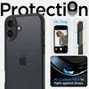 Spigen Ultra Hybrid Apple iPhone 16 – dėklas telefonui juodos matinės spalvos