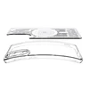 Spigen Ultra Hybrid Mag dėklas su MagSafe skirtas Samsung Galaxy S25 Edge su Print – baltos spalvos